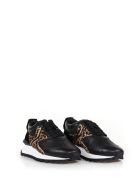 Voile Blanche Sneakers Qwark Animalier Voile Blanche Sneakers Qwark Animalier - BLACK LEO