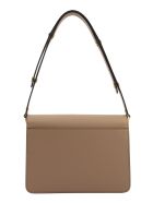 Marni Trunk Bag In Mono-coloured Saffiano Calfskin Marni Trunk Bag In Mono-coloured Saffiano Calfskin - Brown