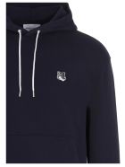 Maison Kitsuné 'grey Fox' Hoodie Maison Kitsuné 'grey Fox' Hoodie - Blue