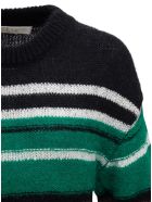 Tela Gina Striped Sweater In Mohair Blend Tela Gina Striped Sweater In Mohair Blend - Multicolor