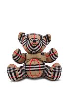 Burberry Thomas Vintage Check Wool Teddy Bear Burberry Thomas Vintage Check Wool Teddy Bear - Beige