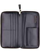Comme des Garçons Wallet Leather Zip Around Wallet Comme des Garçons Wallet Leather Zip Around Wallet - black