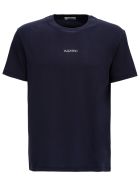 Valentino Blue Cotton T-shirt With Logo Valentino Blue Cotton T-shirt With Logo - Blu