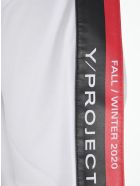 Y/project Stripe Trim T-shirt Y/Project Stripe Trim T-shirt - WHITE GREY