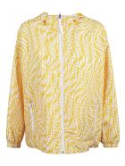 Fendi Ff Vertigo Nylon Windbreaker Fendi Ff Vertigo Nylon Windbreaker - White