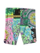 Versace Multicolor Print Leggings Versace Multicolor Print Leggings - Multicolore