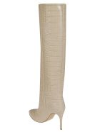 Paris Texas Embossed Croco Stiletto Boots Paris Texas Embossed Croco Stiletto Boots - Mandarin