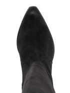 Isabel Marant Denvee Boots In Black Suede Isabel Marant Denvee Boots In Black Suede - Black