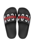 Dsquared2 Black Slippers . Dsquared2 Black Slippers . - Unica