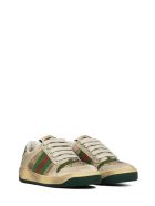 Gucci Junior Screener Sneakers Gucci Junior Screener Sneakers - Beige