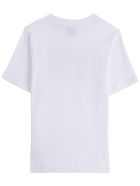 Burberry White Jersey Tee With Logo Burberry White Jersey Tee With Logo - White