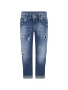 Dondup Light Blue ''brady'' Jeans For Boy Dondup Light Blue ''brady'' Jeans For Boy - Denim