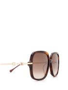 Gucci Gucci Gg0884sa Havana Sunglasses Gucci Gucci Gg0884sa Havana Sunglasses - Havana