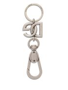 Dolce & Gabbana Brass Keychain With Logo Dolce & Gabbana Brass Keychain With Logo - Metallic