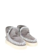 Mou Sneakers Eskimo In Gray Suede Mou Sneakers Eskimo In Gray Suede - GREY
