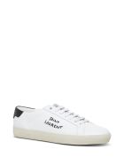 Saint Laurent Court Classic Sl Leather Sneakers Saint Laurent Court Classic Sl Leather Sneakers - White