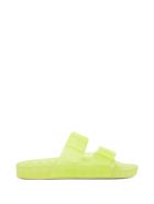 Balenciaga Mallorca Sandals In Neon Yellow Technical Polyurethane Balenciaga Mallorca Sandals In Neon Yellow Technical Polyurethane - Yellow
