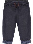 Fendi Kids Jans Fendi Kids Jans - Blue