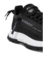 Givenchy Specter Low Leather And Mesh Sneakers With Zip Givenchy Specter Low Leather And Mesh Sneakers With Zip - Black