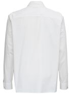 Valentino White Cotton Poplin Shirt Valentino White Cotton Poplin Shirt - White