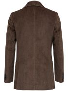 Mauro Grifoni Double-breasted Brown Velvet Blazer Mauro Grifoni Double-breasted Brown Velvet Blazer - Brown