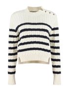 Moncler Genius Cable Knit Pullover Moncler Genius Cable Knit Pullover - panna