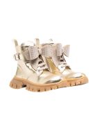 Monnalisa Teen Gold Boots Monnalisa Teen Gold Boots - Oro