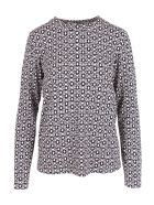 's Max Mara 'crusca' Viscose Blouse 'S Max Mara 'crusca' Viscose Blouse - Black Ecrù