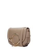 Shoulder Bag In Grey Leather See by Chloé Shoulder Bag In Grey Leather - MOTTY GREY