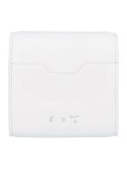 Off White Mini Lipstick Credit Card Diad Pouch Off-White Off White Mini Lipstick Credit Card Diad Pouch - WHITE