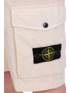 Stone Island Shorts In Beige Cotton Stone Island Shorts In Beige Cotton - beige