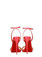 Christian Louboutin Loubi Queen 120 Sandals In Rose-pink Patent Leather Christian Louboutin Loubi Queen 120 Sandals In Rose-pink Patent Leather - rose-pink