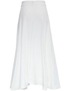 Jil Sander Long Flared White Skirt Jil Sander Long Flared White Skirt - White