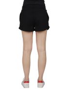 Black Cotton Track Shorts MSGM Black Cotton Track Shorts - Nero