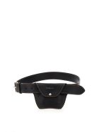 Y/Project Pocket Leather Belt Y/Project Pocket Leather Belt - BLACK (Brown)