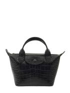 Longchamp Le Pliage Cuir - Top Handle Bag Xs Longchamp Le Pliage Cuir - Top Handle Bag Xs - Black