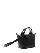 Longchamp Le Pliage Cuir - Top Handle Bag Xs Longchamp Le Pliage Cuir - Top Handle Bag Xs - Black