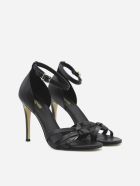 MICHAEL Michael Kors Brinkley Leather Sandals MICHAEL Michael Kors Brinkley Leather Sandals - Black