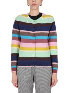 PS by Paul Smith Multicolour Striped Cardigan PS by Paul Smith Multicolour Striped Cardigan - Multicolor