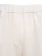 Antonelli Rosalba Wool Blend Trousers Antonelli Rosalba Wool Blend Trousers - White