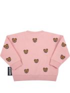 Moschino Pink Tracksuit For Baby Girl Moschino Pink Tracksuit For Baby Girl - Pink
