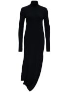Bottega Veneta Long Knitted Midi Dress Bottega Veneta Long Knitted Midi Dress - Black