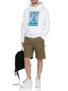 HERON PRESTON Oversize Hoodie HERON PRESTON Oversize Hoodie - WHITE BLUE