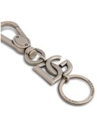 Dolce & Gabbana Brass Keychain With Logo Dolce & Gabbana Brass Keychain With Logo - Metallic