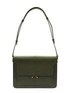 Marni Trunk Bag In Saffiano Calf Marni Trunk Bag In Saffiano Calf - Green