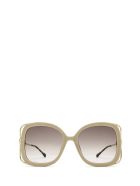 Gucci Eyewear Gucci Gg1021s Ivory Sunglasses Gucci Eyewear Gucci Gg1021s Ivory Sunglasses - Ivory