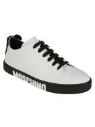 Moschino Embossed Logo Sole Sneakers Moschino Embossed Logo Sole Sneakers - White
