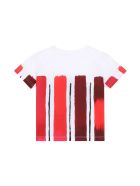 Dolce & Gabbana Striped T-shirt Dolce & Gabbana Striped T-shirt - Rossa