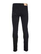 Man Black Alvaro Slim Fit Jeans With Written On The Back Pocket Golden Goose Man Black Alvaro Slim Fit Jeans With Written On The Back Pocket