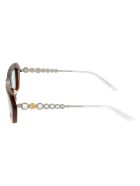 Gg0642s Sunglasses Gucci Gg0642s Sunglasses - 003 HAVANA SILVER GREEN